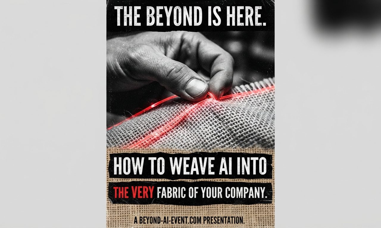 Beyond Chatbots: How to Weave AI Into the Very Fabric of Your Company.