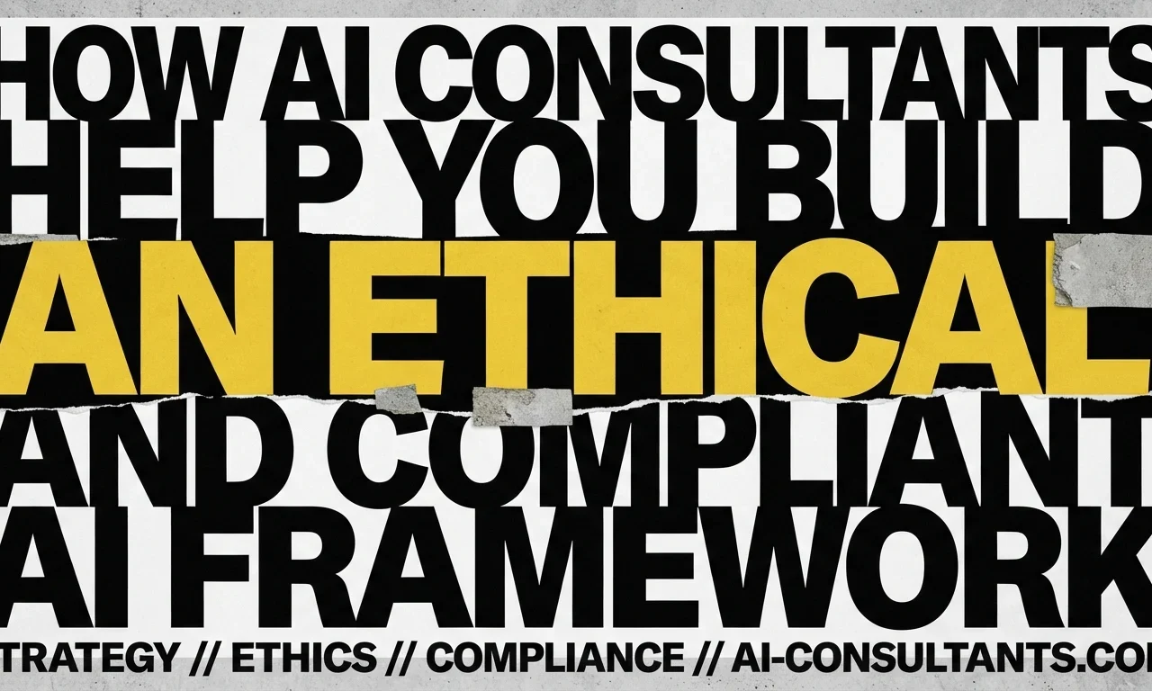 How AI Consultants Help You Build an Ethical and Compliant AI Framework
