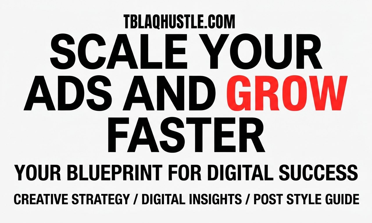 Scale Your Ads and Grow Faster
